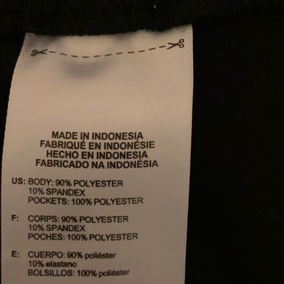 Excellent condition Adidas black golf pants size L - Picture 5 of 5